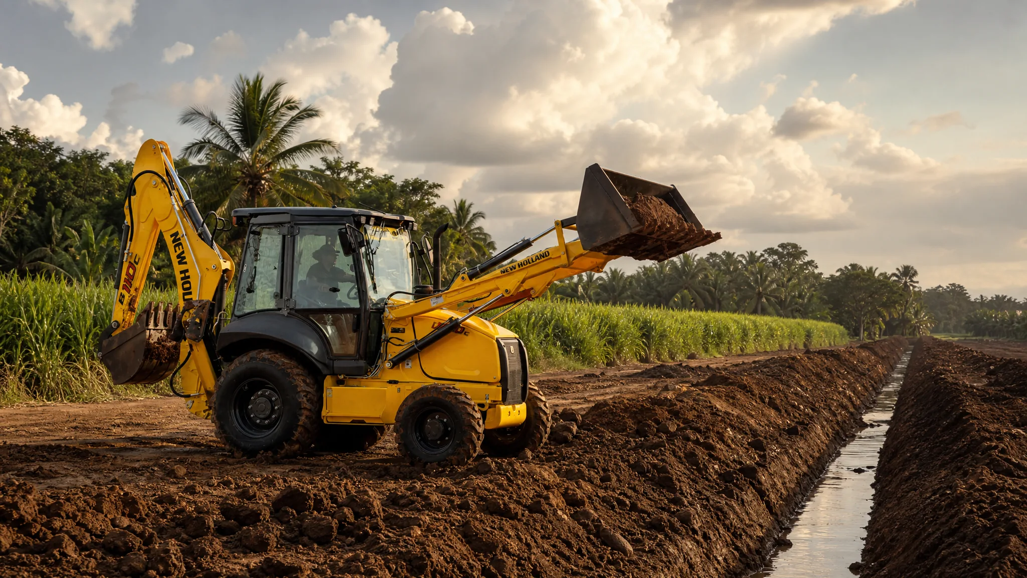 New Holland B110C — Agroindustria