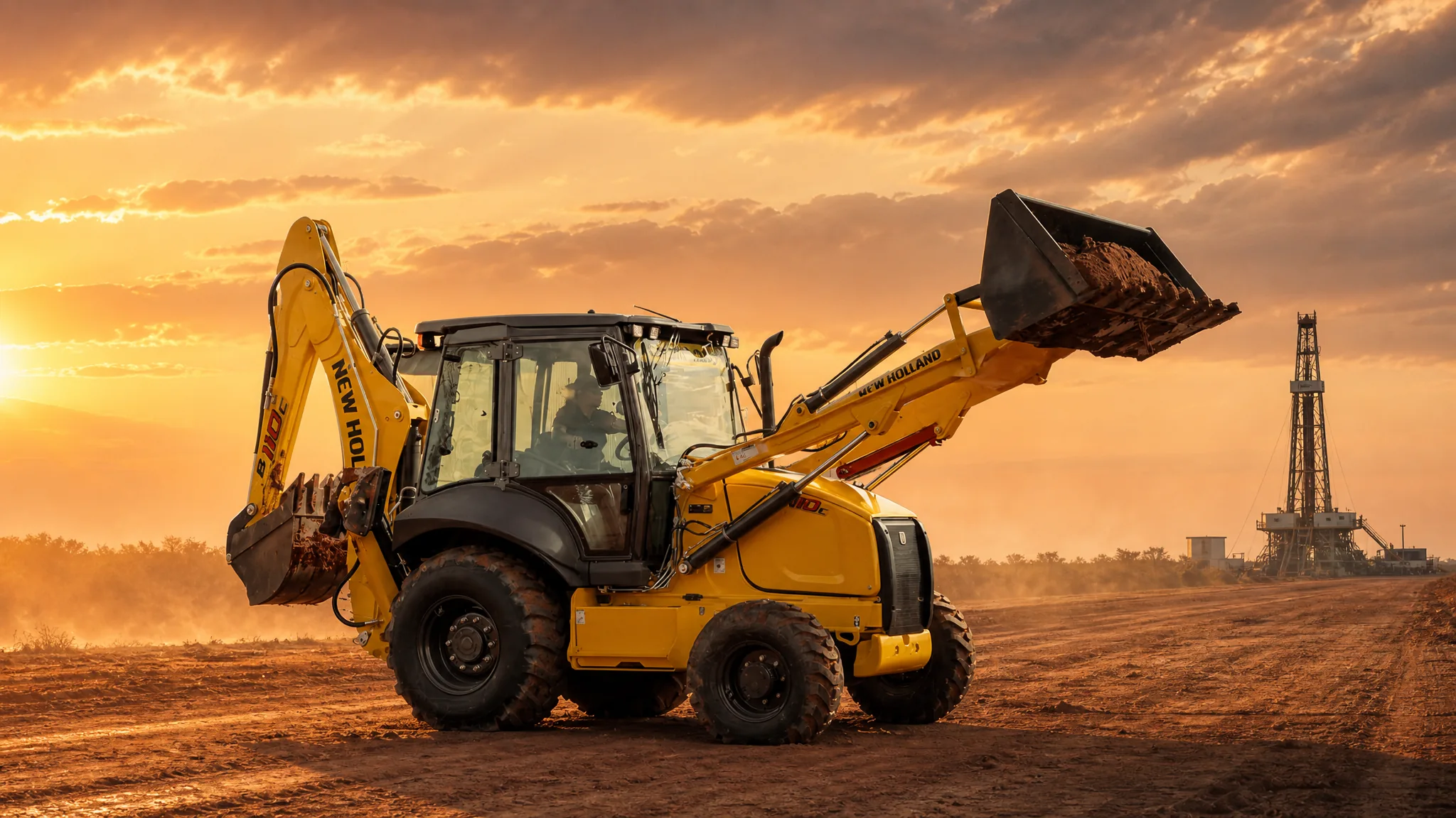 New Holland B110C