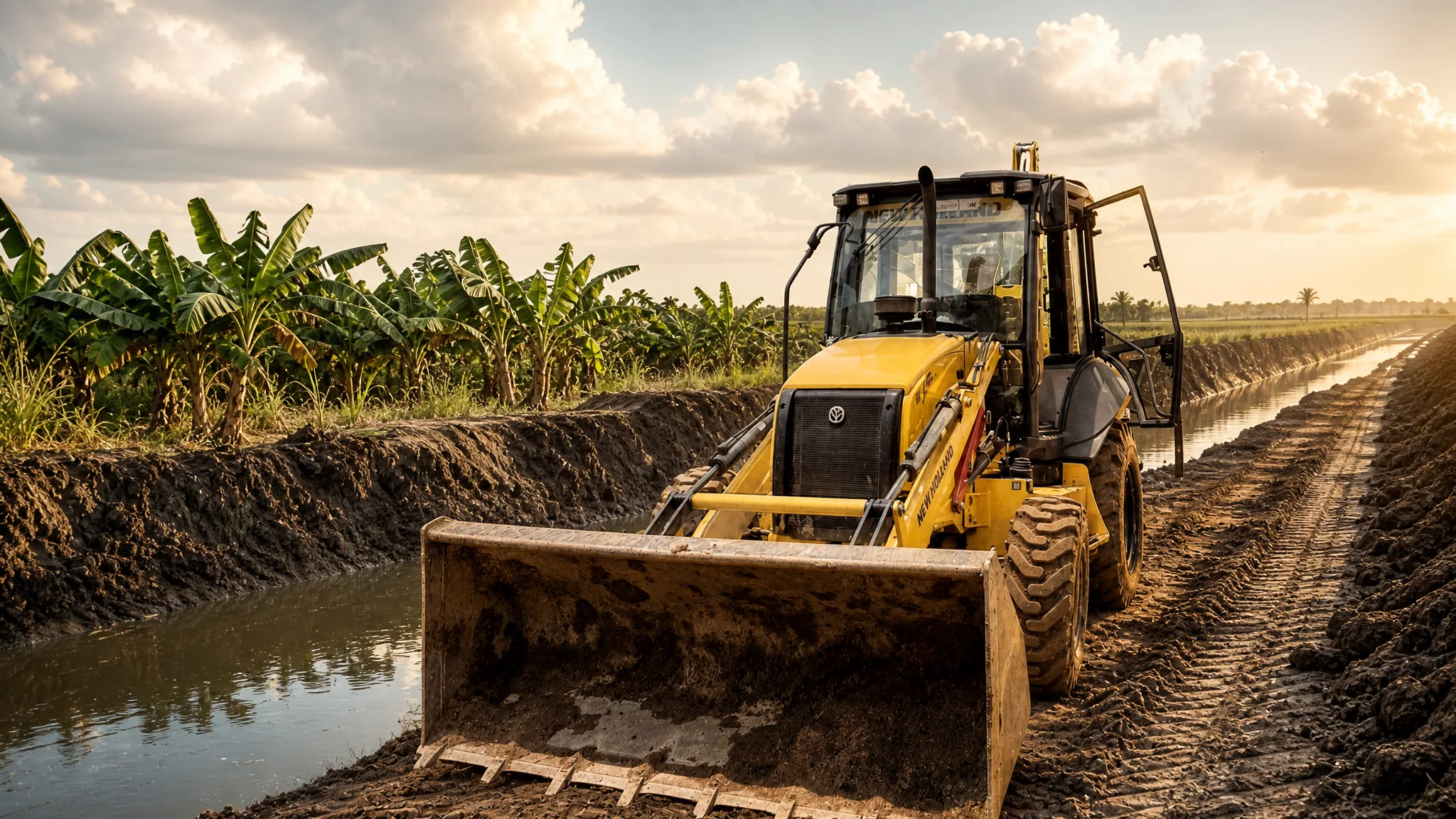 Retroexcavadora New Holland B95C Brasil — Agroindustria