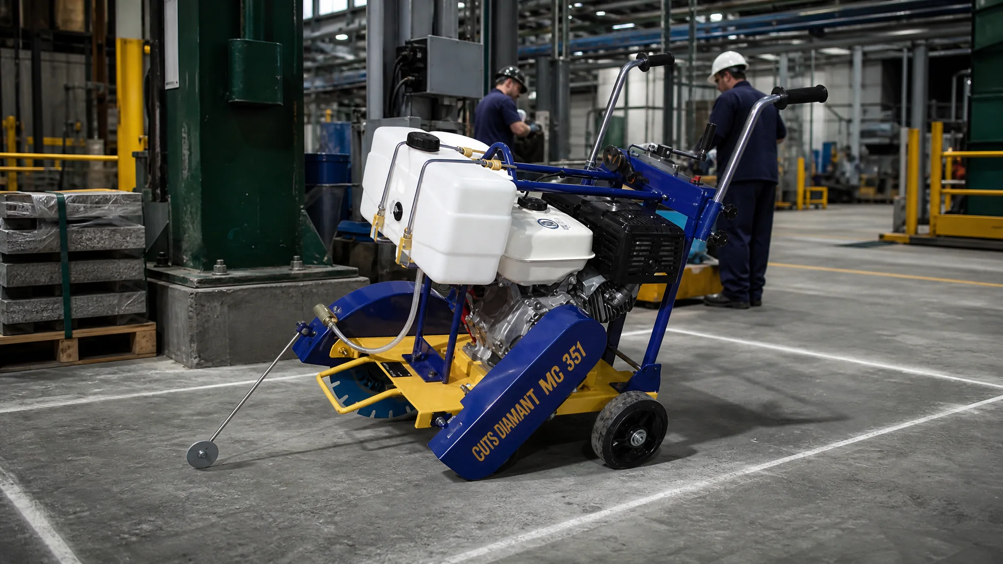 Cortadora de piso CUTS DIAMANT MC 351 — Industria y plantas