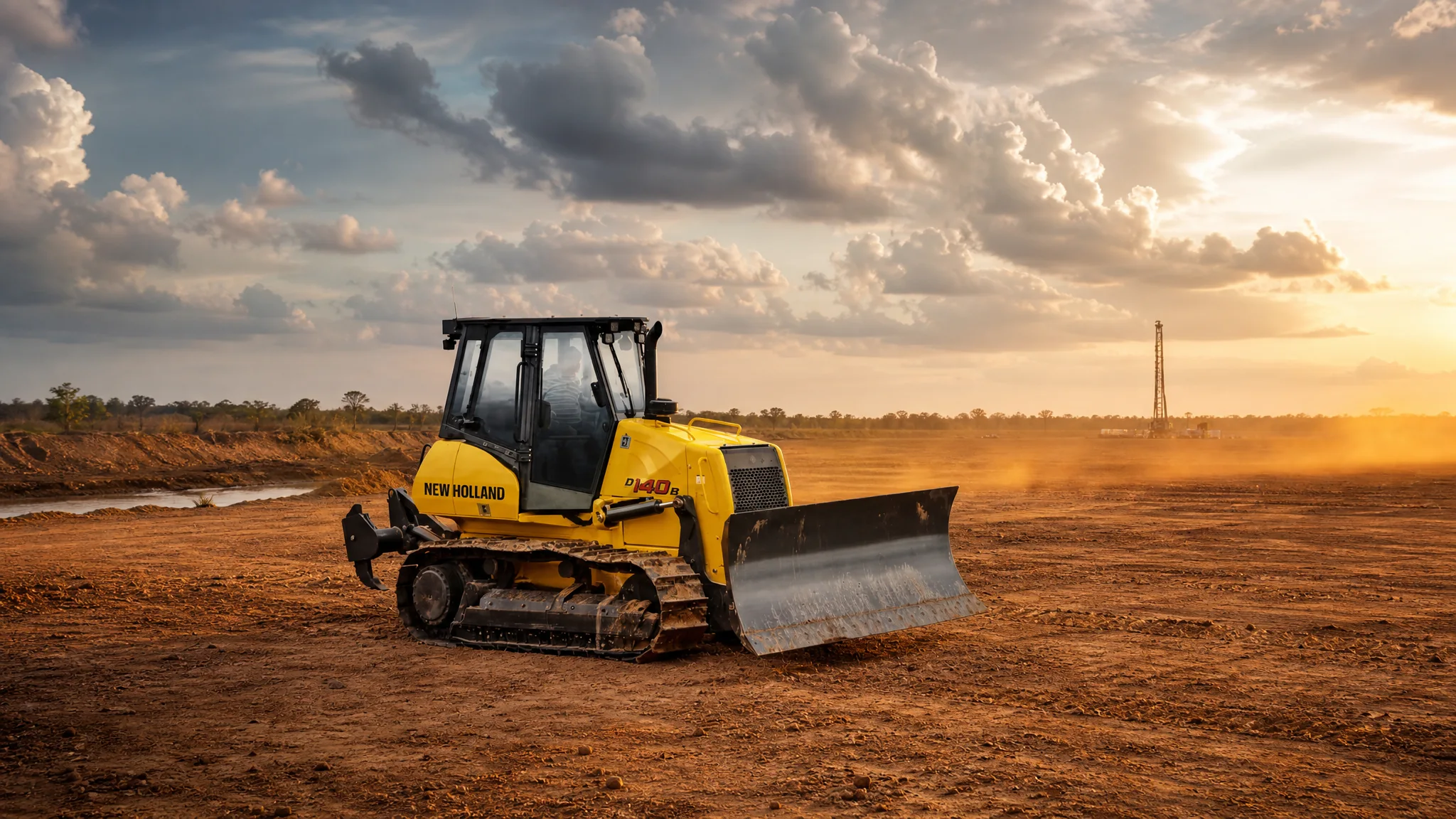 Tractor de orugas D140B