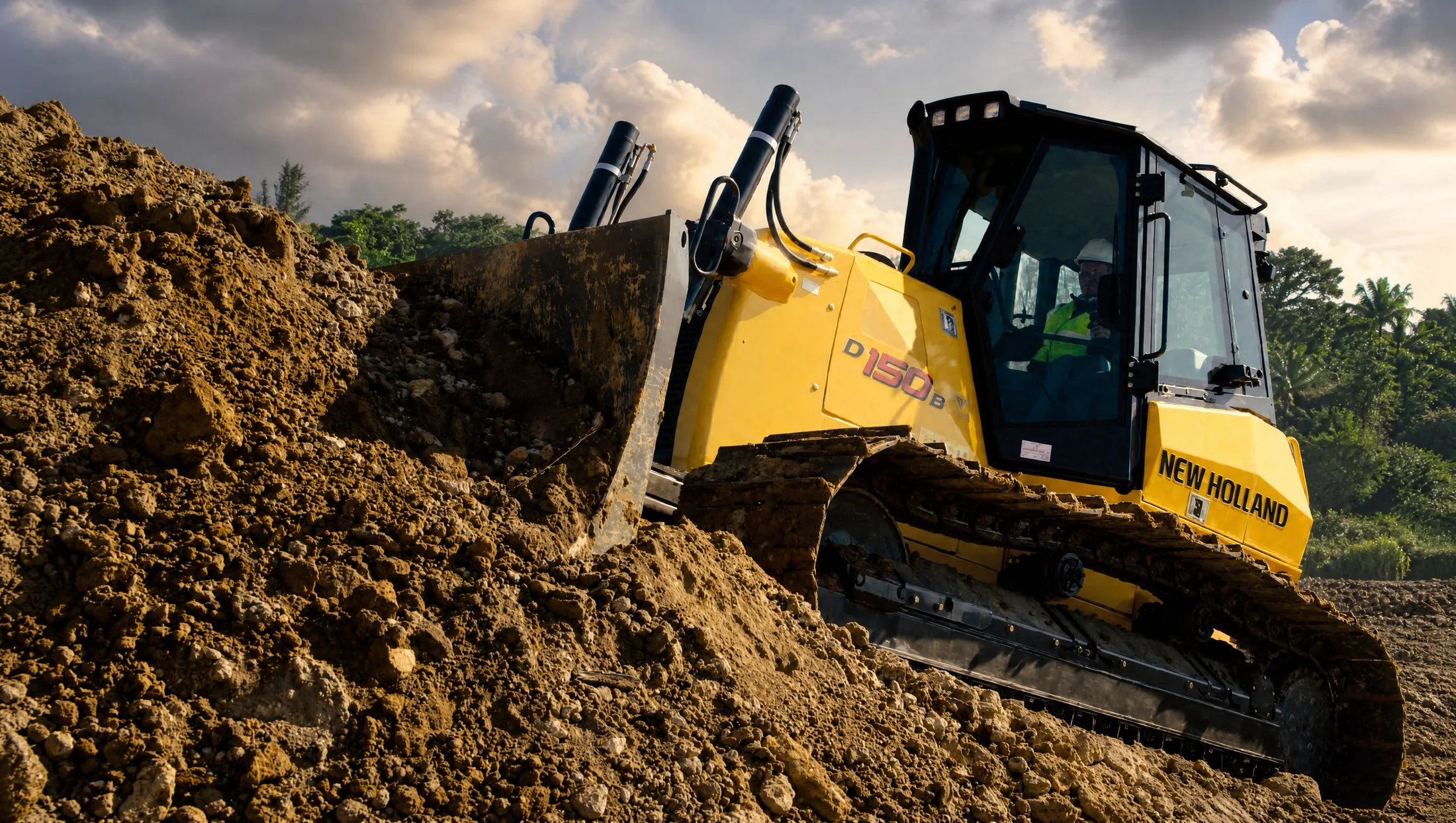 New Holland D150B — Agroindustria