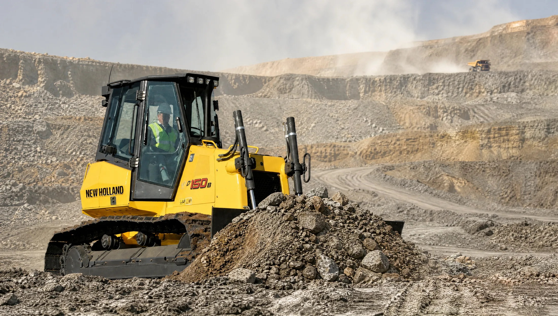 New Holland D150B — Minería