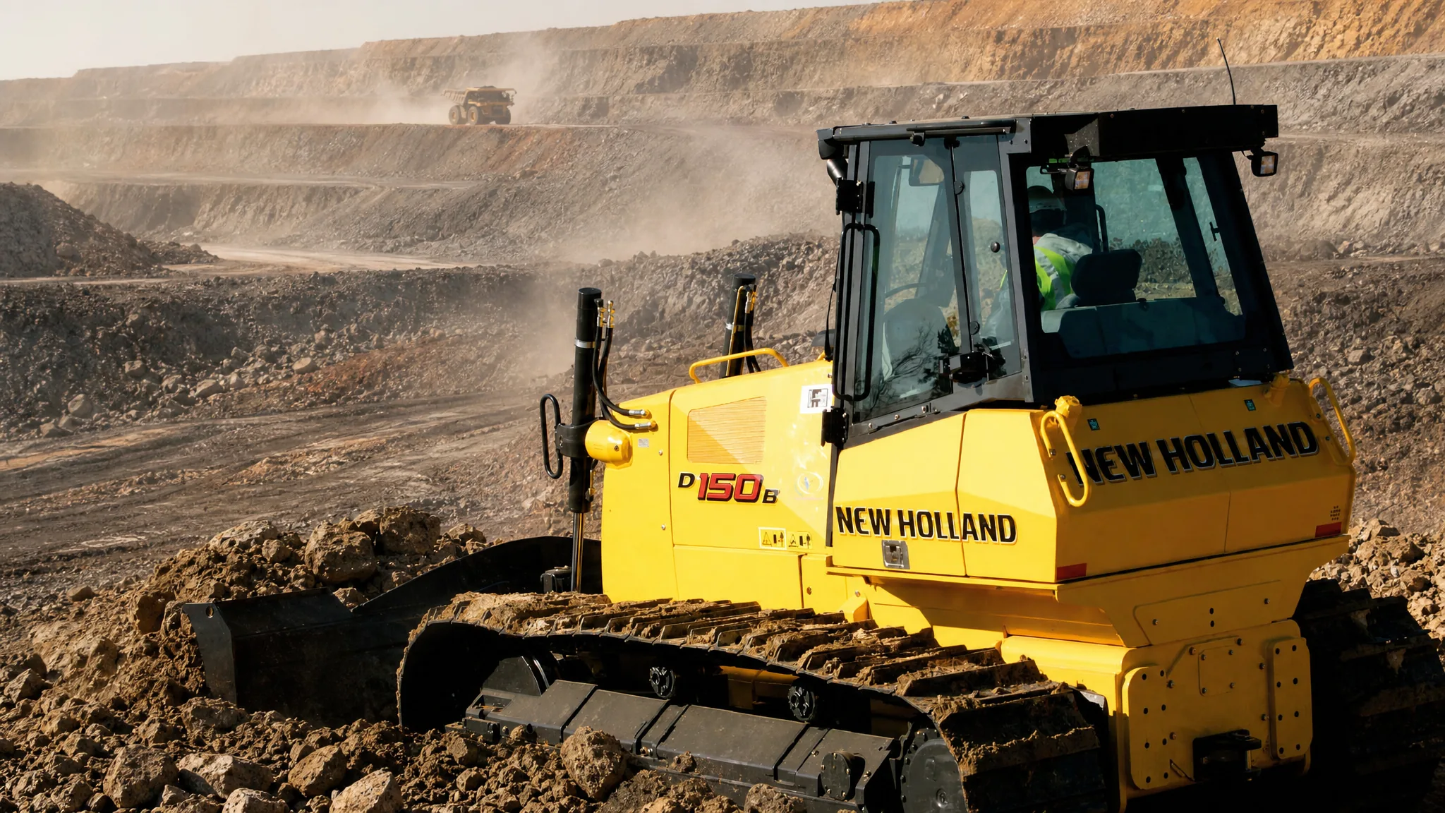 New Holland D150B — Minería