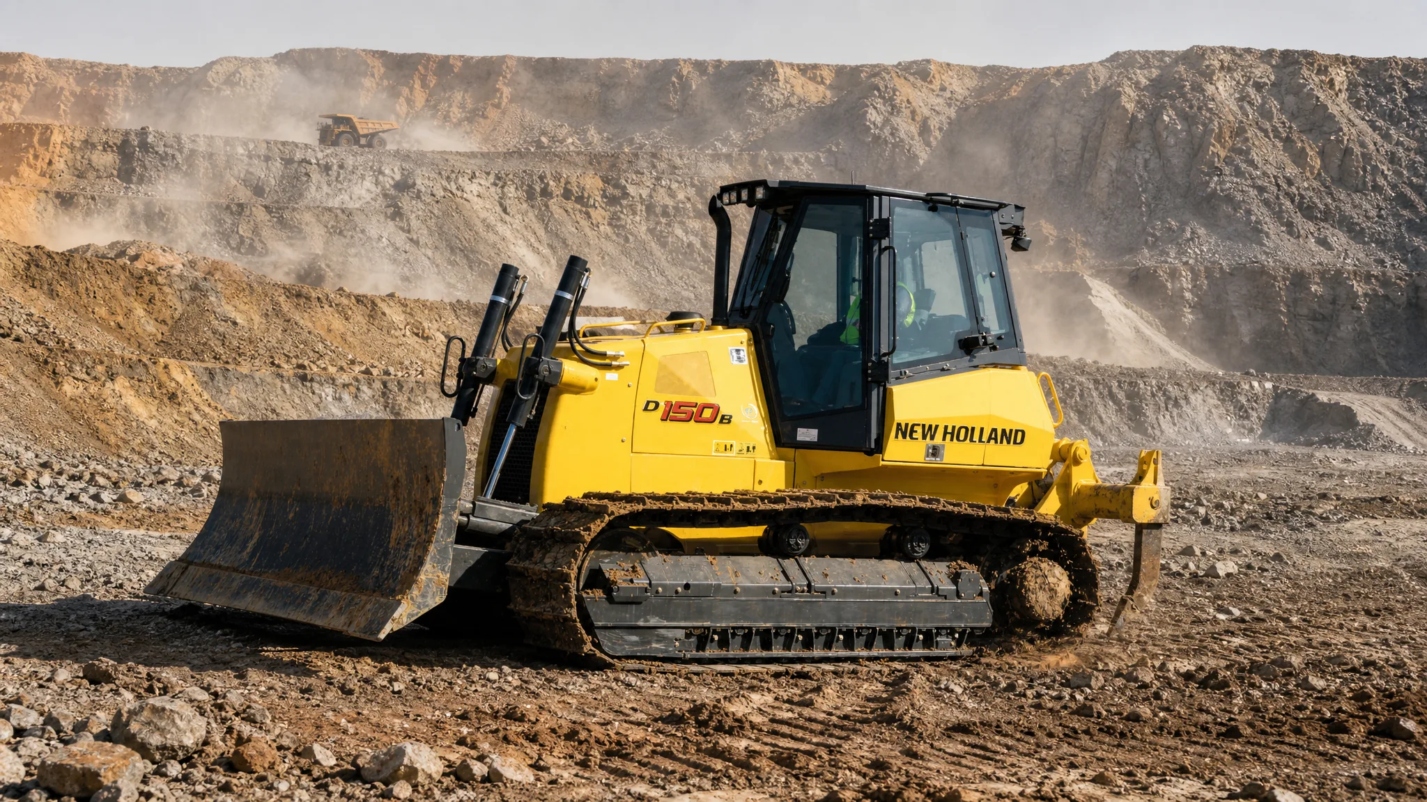 New Holland D150B — Minería