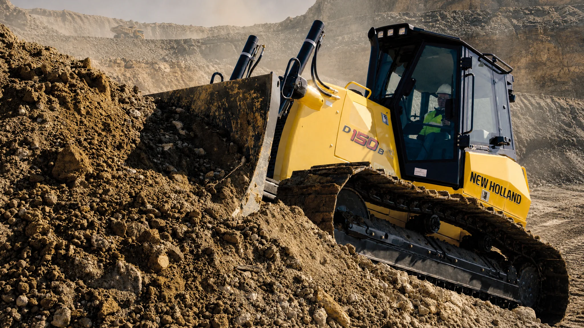 New Holland D150B — Minería