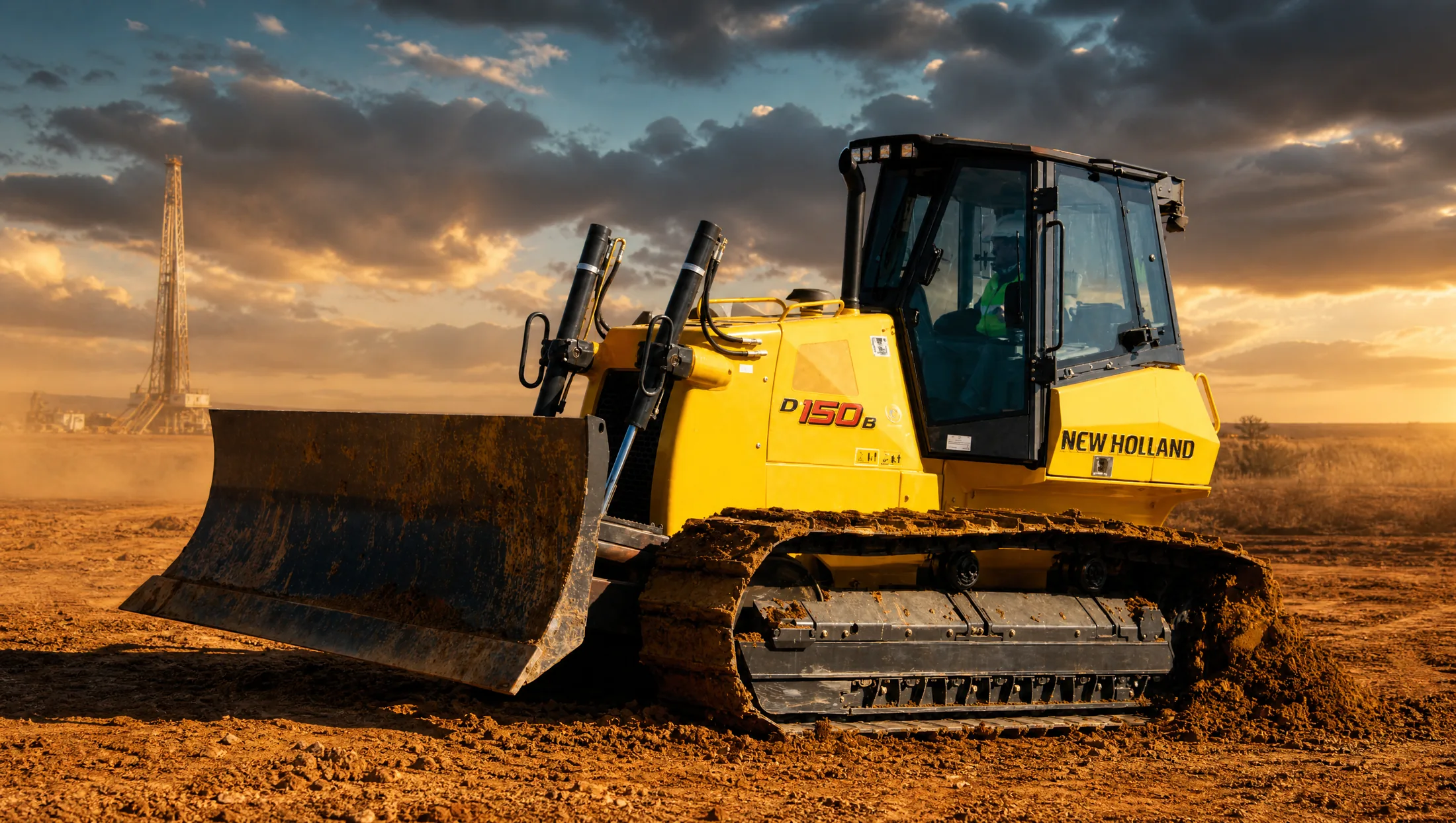 New Holland D150B — Petróleo y gas