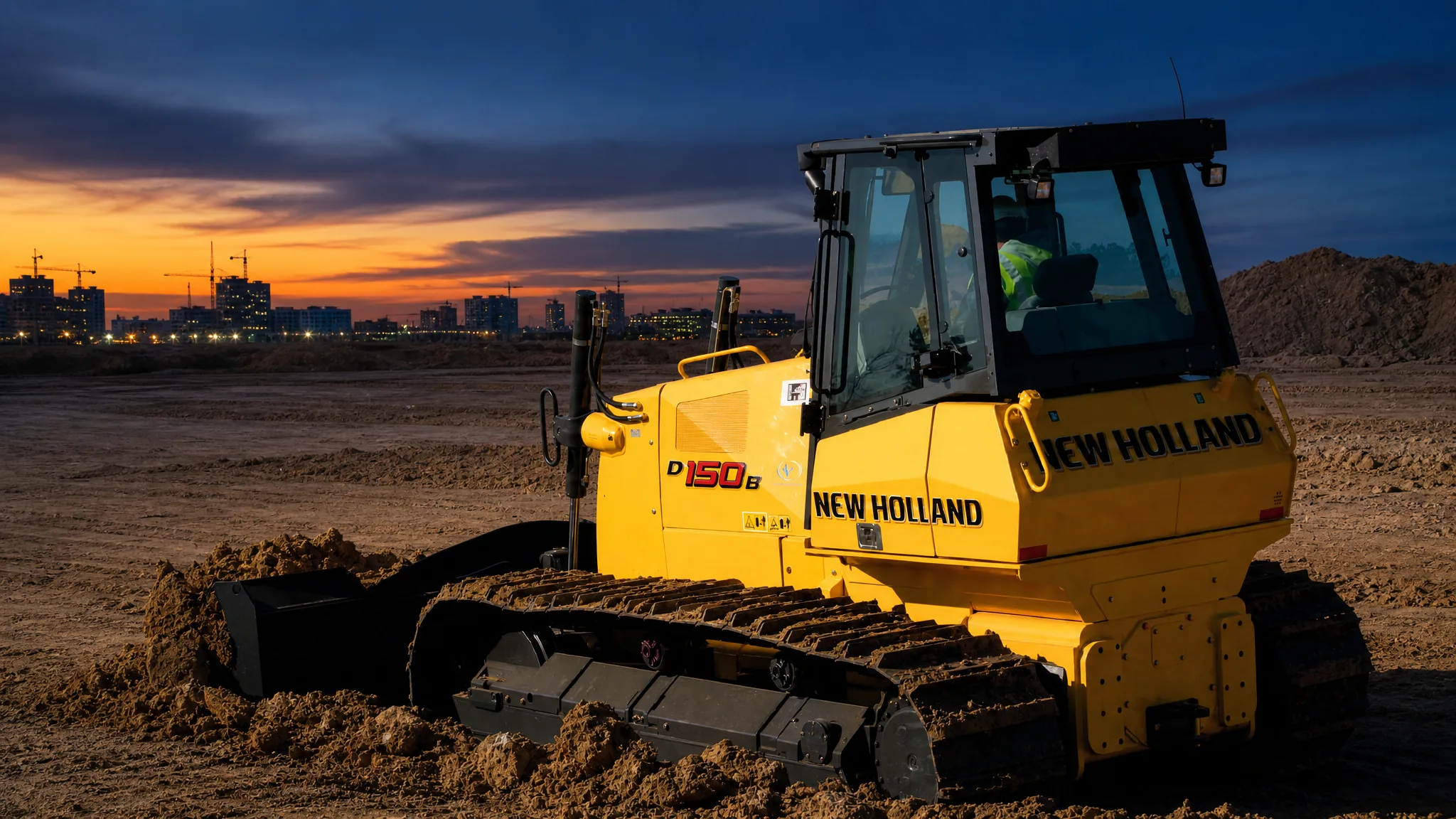 New Holland D150B — Urbanismo y obra civil