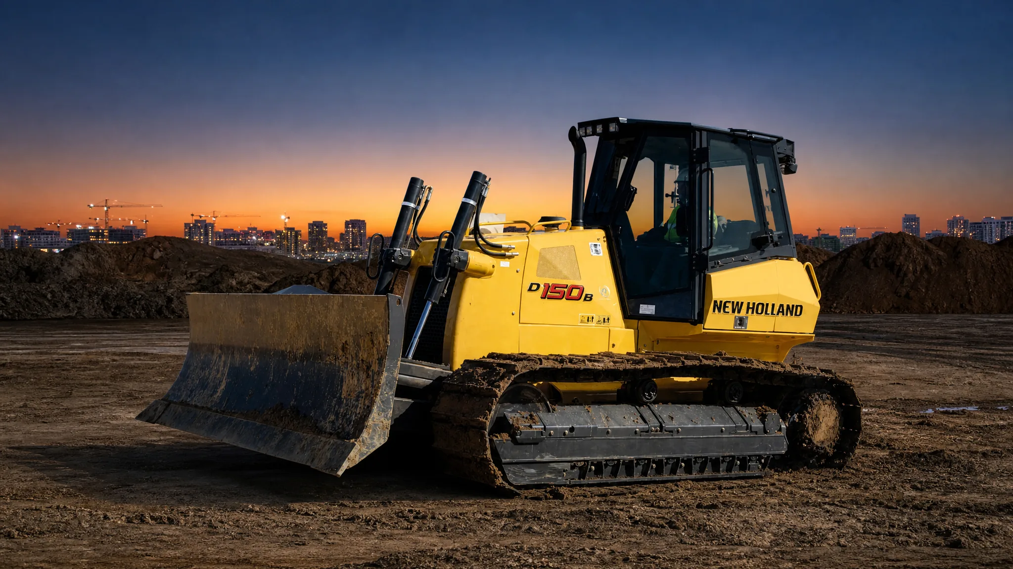New Holland D150B — Urbanismo y obra civil