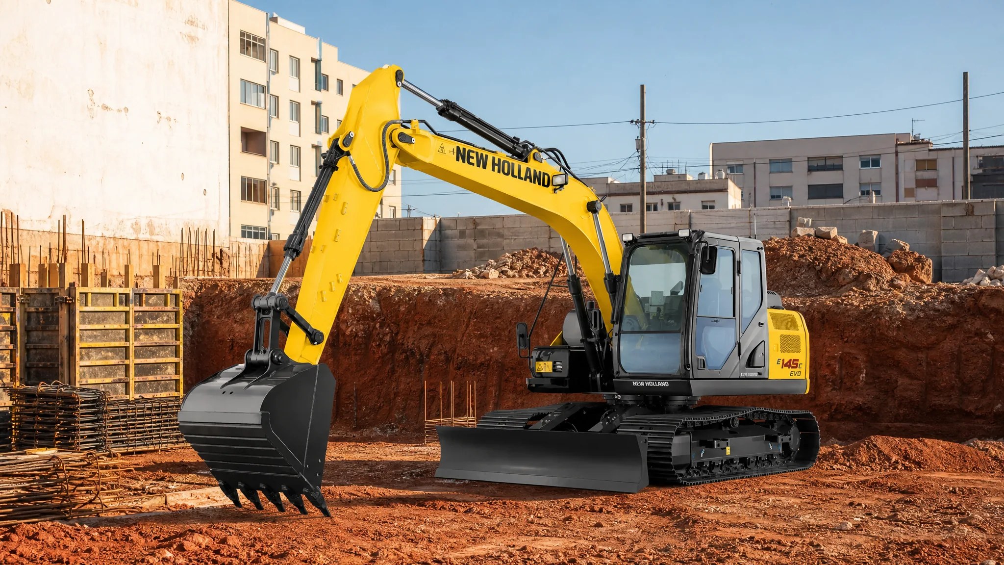 Excavadora hidráulica E145C EVO