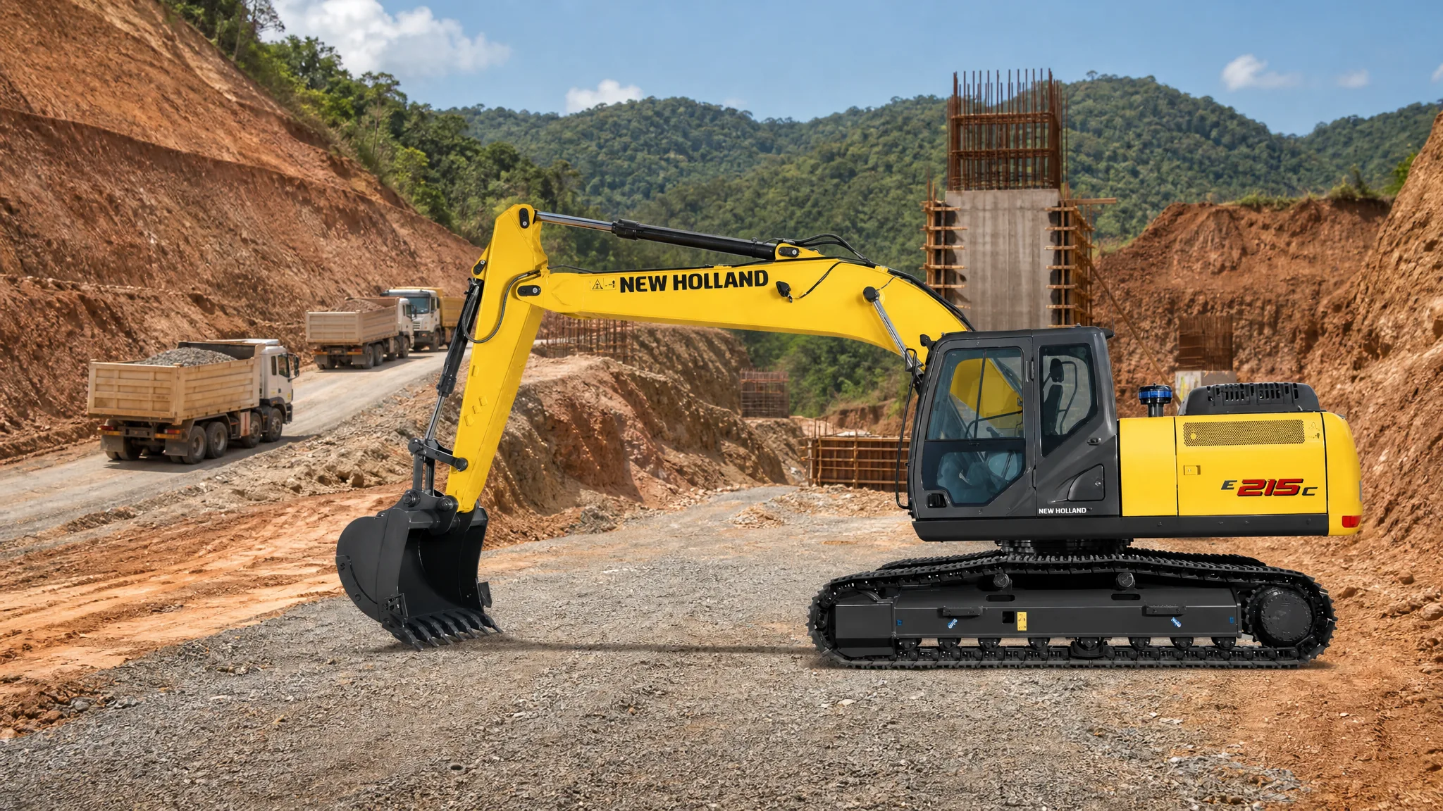 Excavadora hidráulica E215C EVO