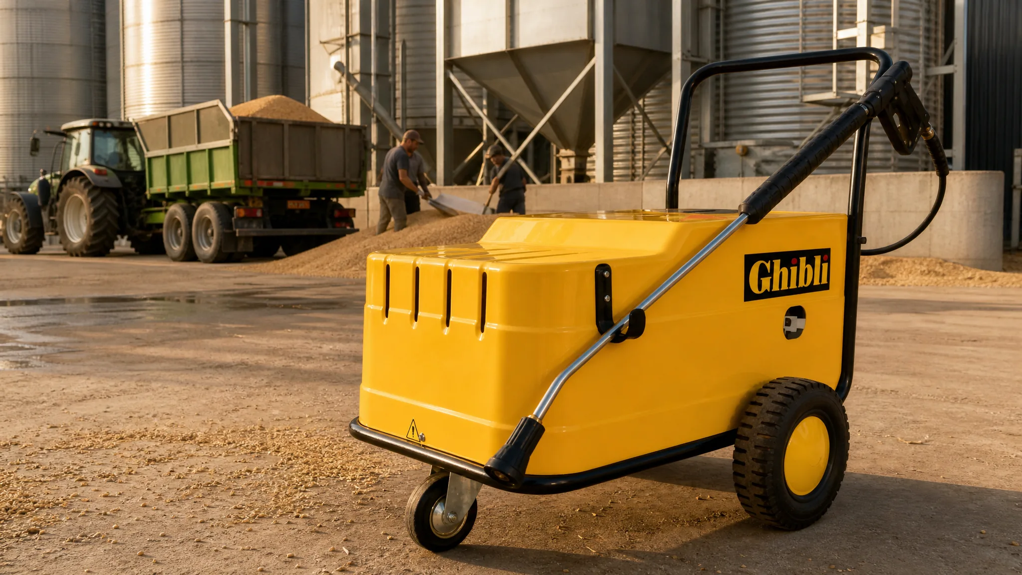Hidrolimpiadora industrial de agua fría GHIBLI FT 200/30 — Agroindustria y centrales