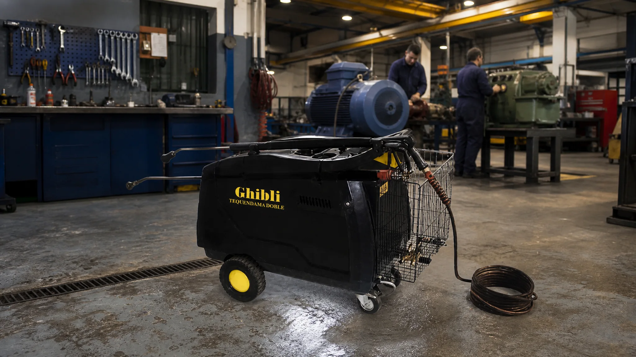 Generador de vapor y alta presión GHIBLI TEQUENDAMA DOBLE — Industria y mantenimiento