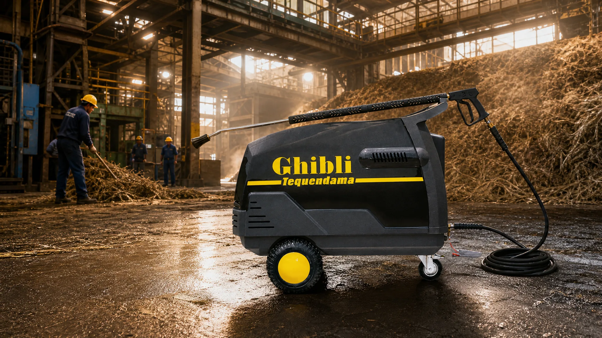 Hidrolimpiadora de agua caliente GHIBLI TEQUENDAMA TOP — Agroindustria e ingenios