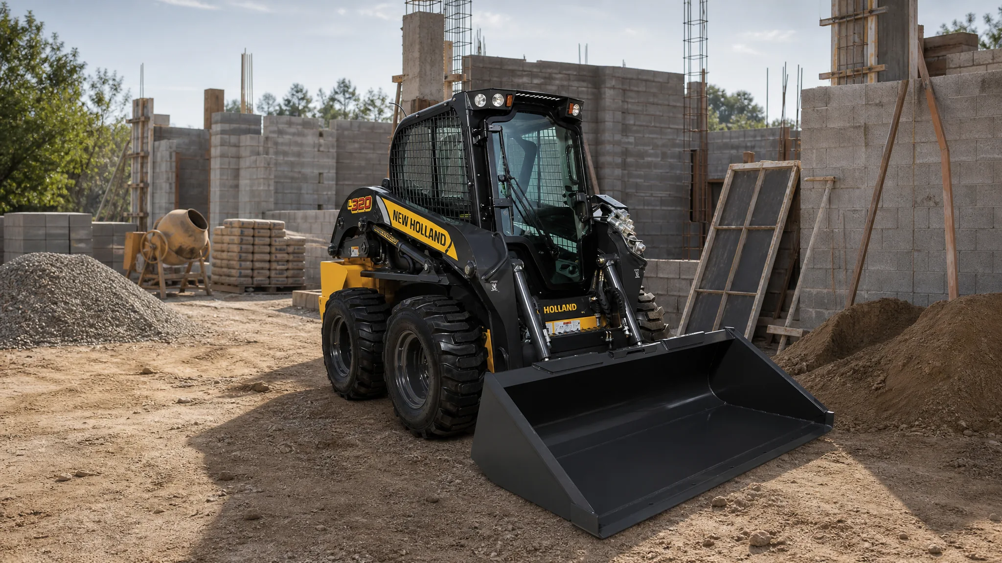 Minicargadora L320