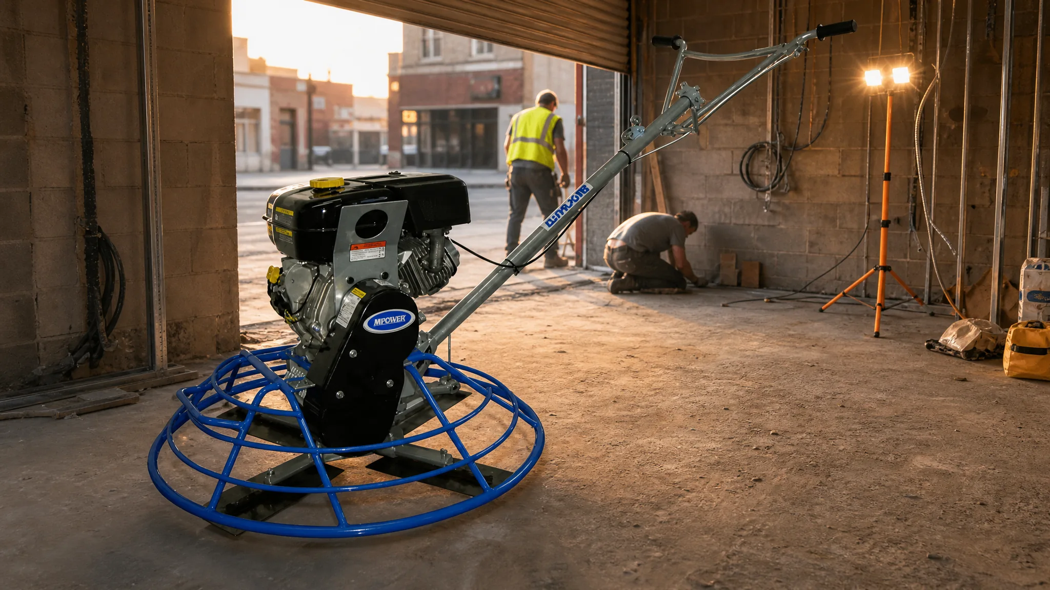 Allanadora sencilla de concreto MPOWER JC436 — Comercio y locales
