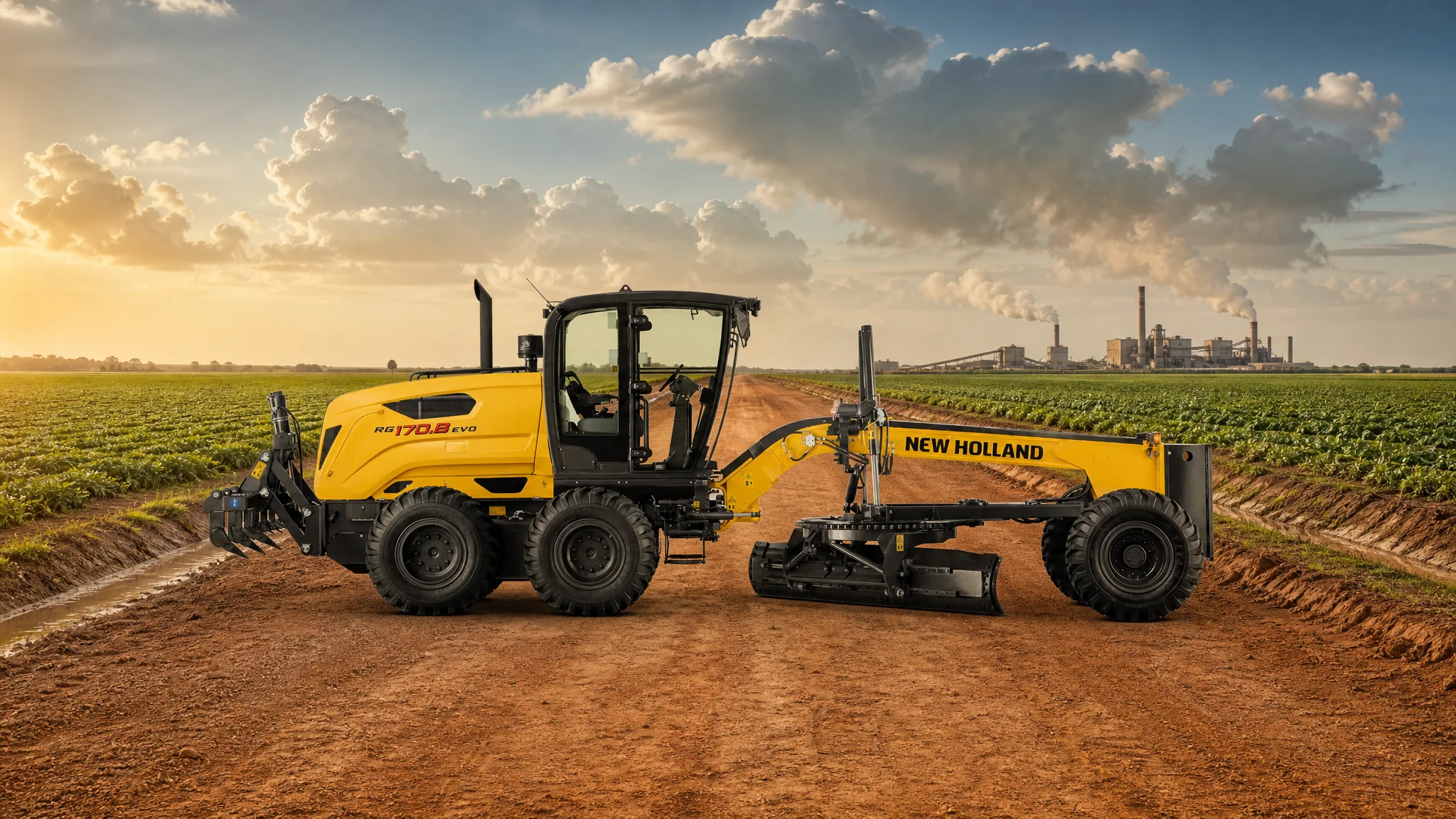 Motoniveladora New Holland RG170.B EVO — Agroindustria