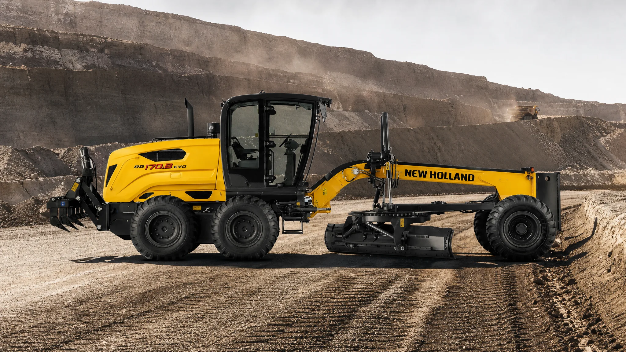 Motoniveladora New Holland RG170.B EVO — Minería