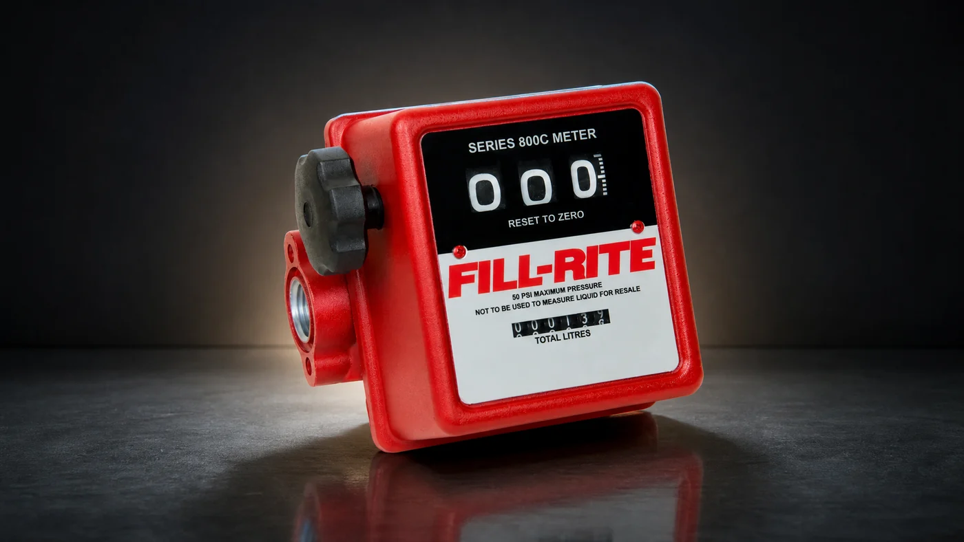 Medidor De Flujo Mecánico FILL-RITE 807CL