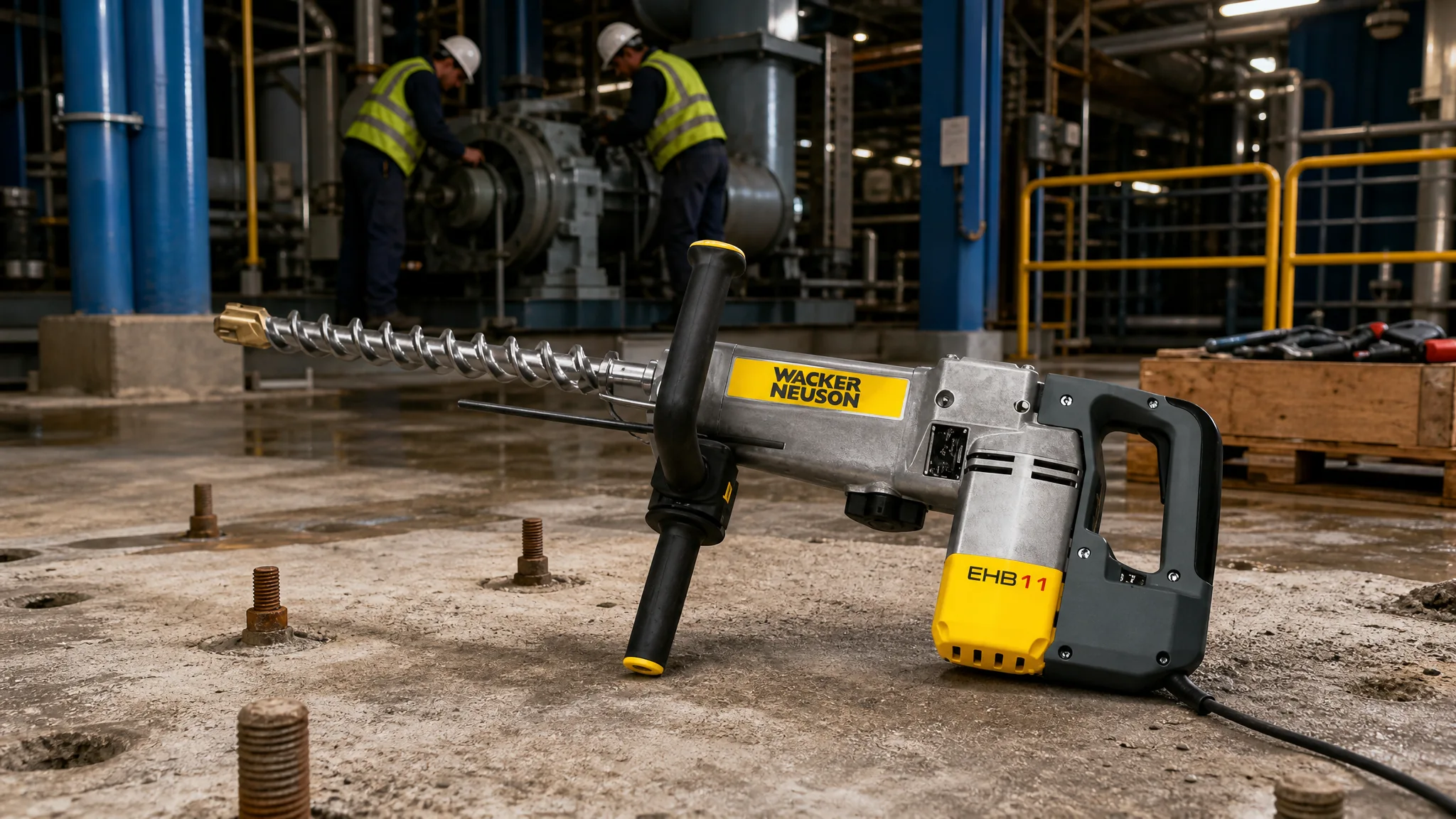 Martillo eléctrico de demolición y perforación WACKER NEUSON EHB 11 — Industria y plantas
