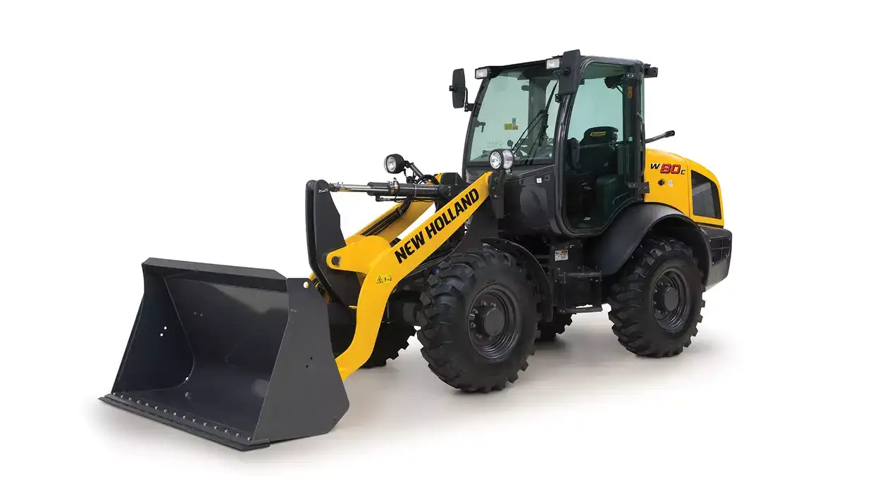 Cargador frontal compacto New Holland W80C